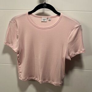 Baby pink Aritzia SOFT T SHIRT